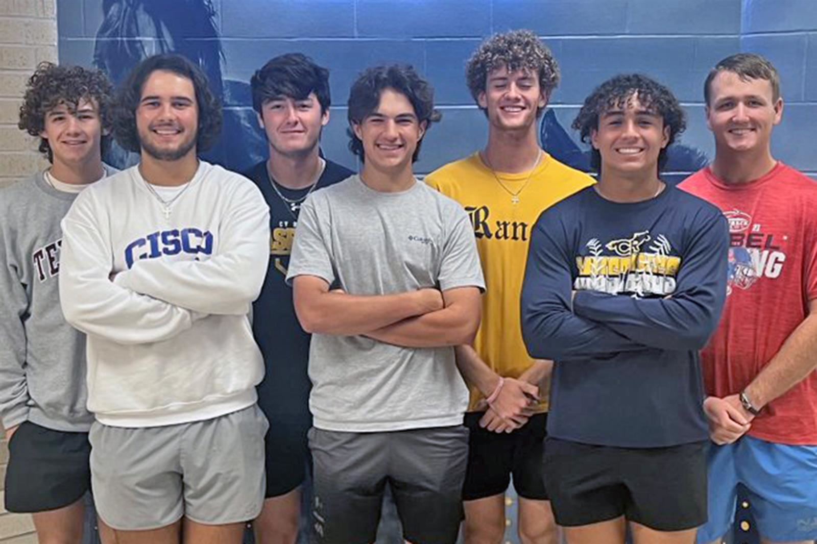 Seven Cypress Ranch High School seniors were among 41 CFISD students named to the THSCA Academic All-State Team.